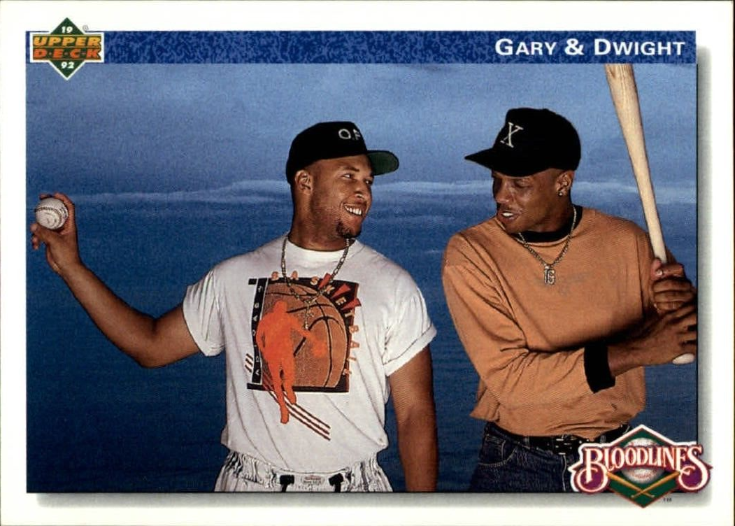 Dwight Gooden / Gary Sheffield 1992 Upper Deck MLB #84 Card New York Mets