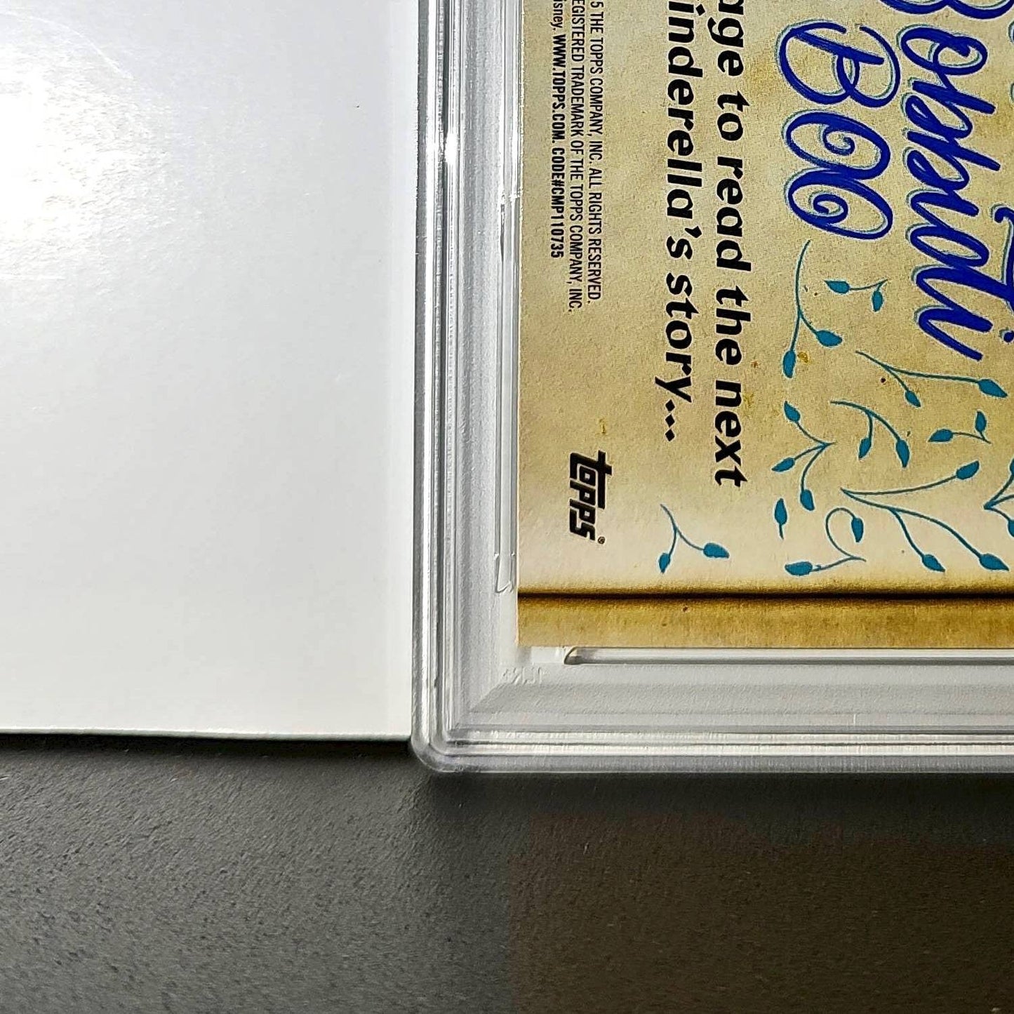 Stop that coach! Close gates! 2025 Topps Disney #C75-19 PSA 9