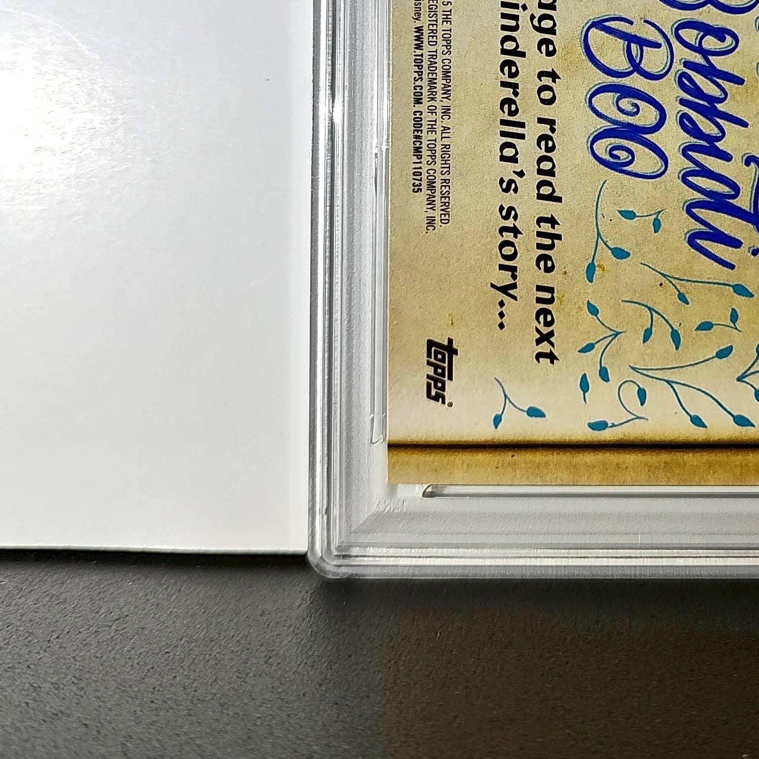 Stop that coach! Close gates! 2025 Topps Disney #C75-19 PSA 9