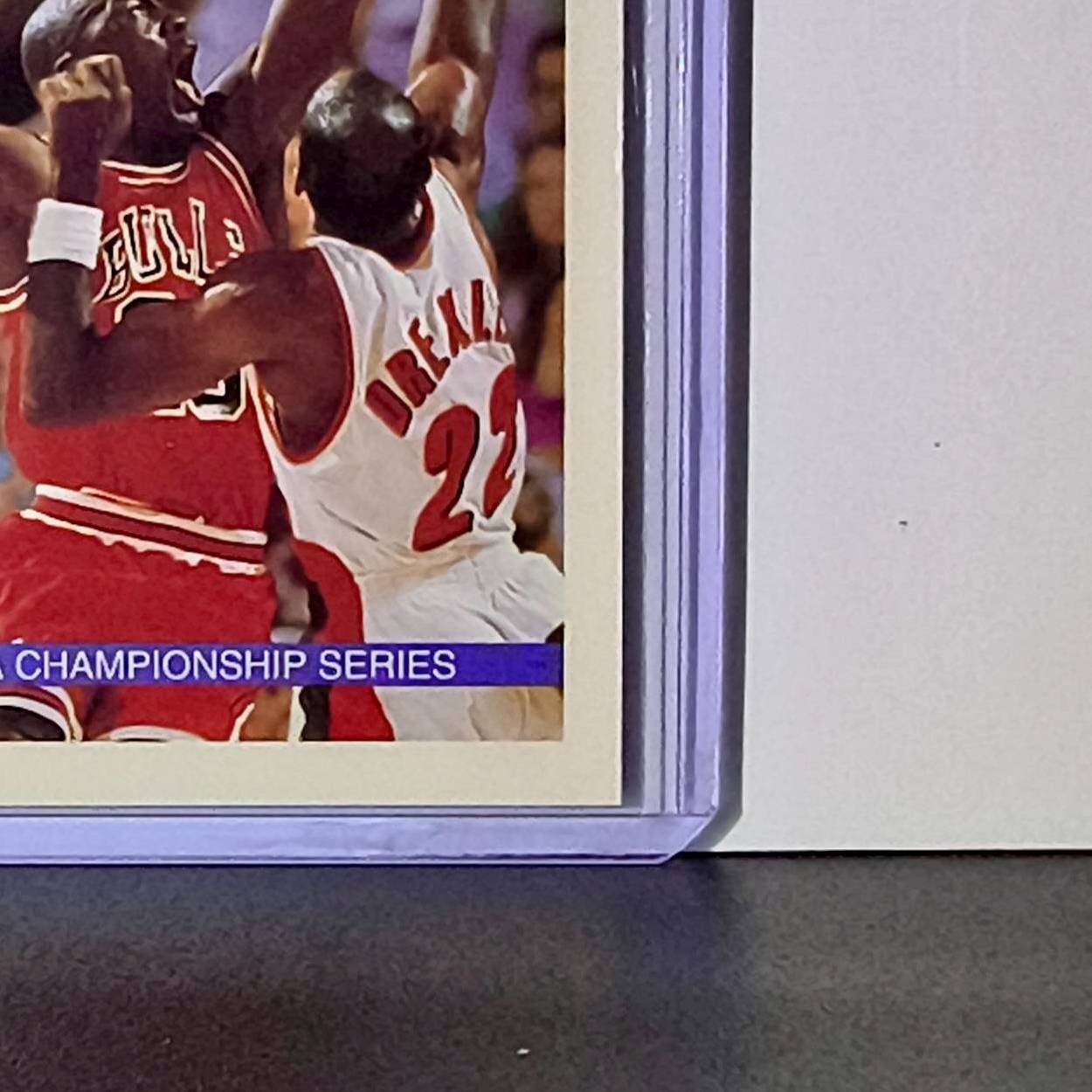 Michael Jordan 1992-93 NBA Hoops Tribune #TR1 Basketball Card Chicago Bulls