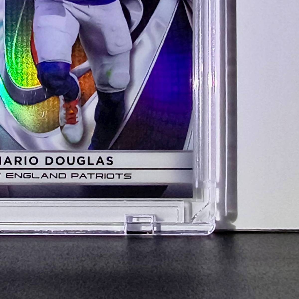 Demario Douglas 2025 NFL Topps Black Chrome #70 Silver Refractor 56/299 Patriots