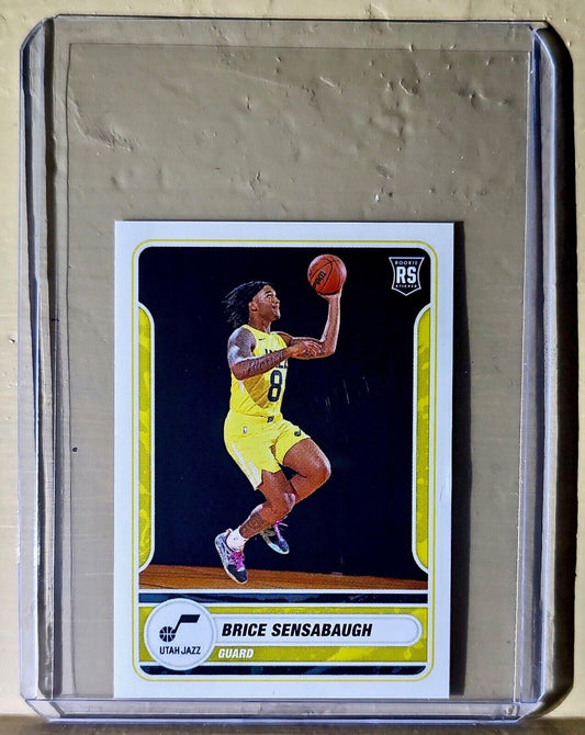 2023-24 Brice Sensabaugh Panini NBA Basketball #487 Sticker Utah Jazz