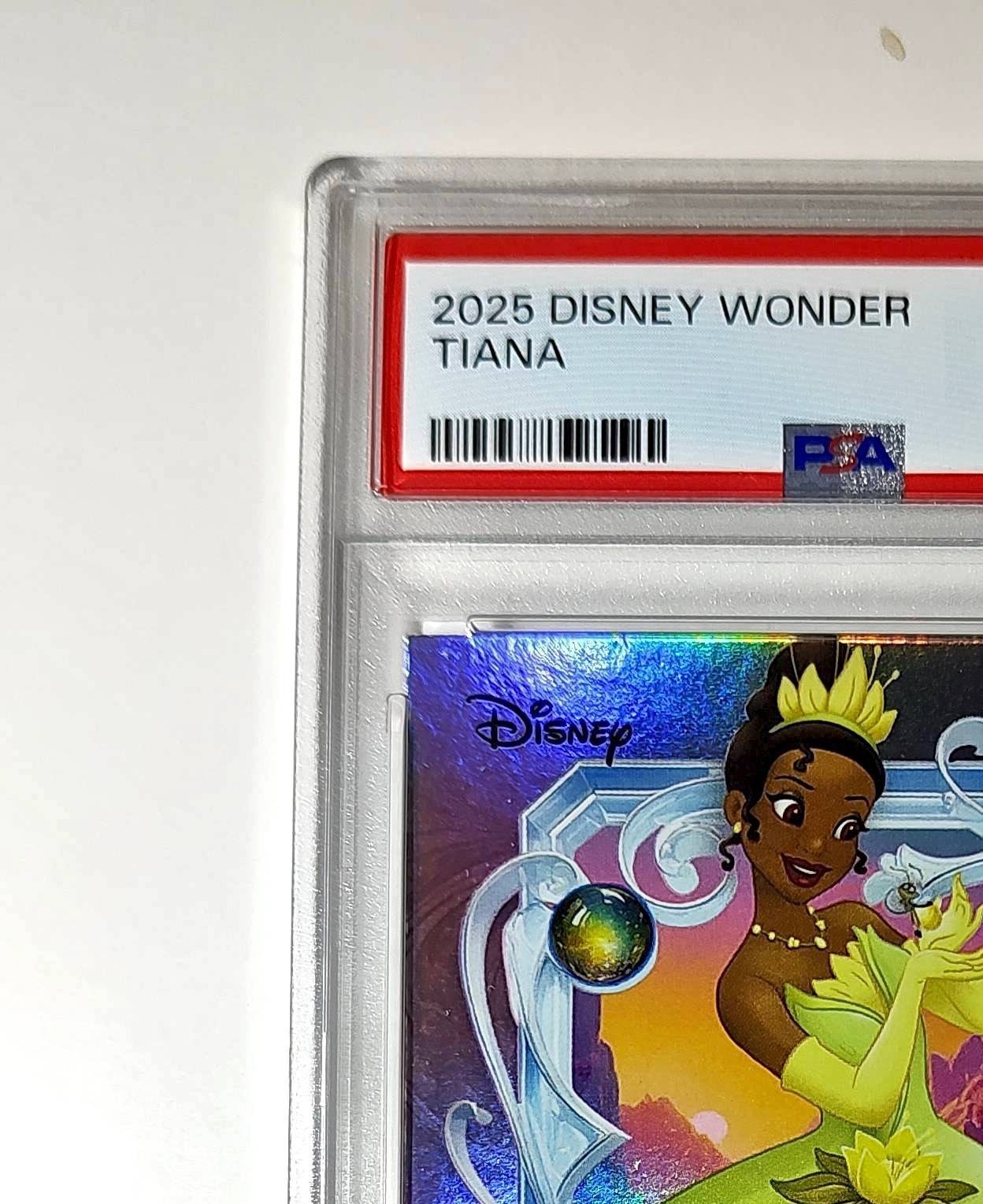 Tiana 2025 Topps Disney Cartoon Princess #159 Card PSA 6