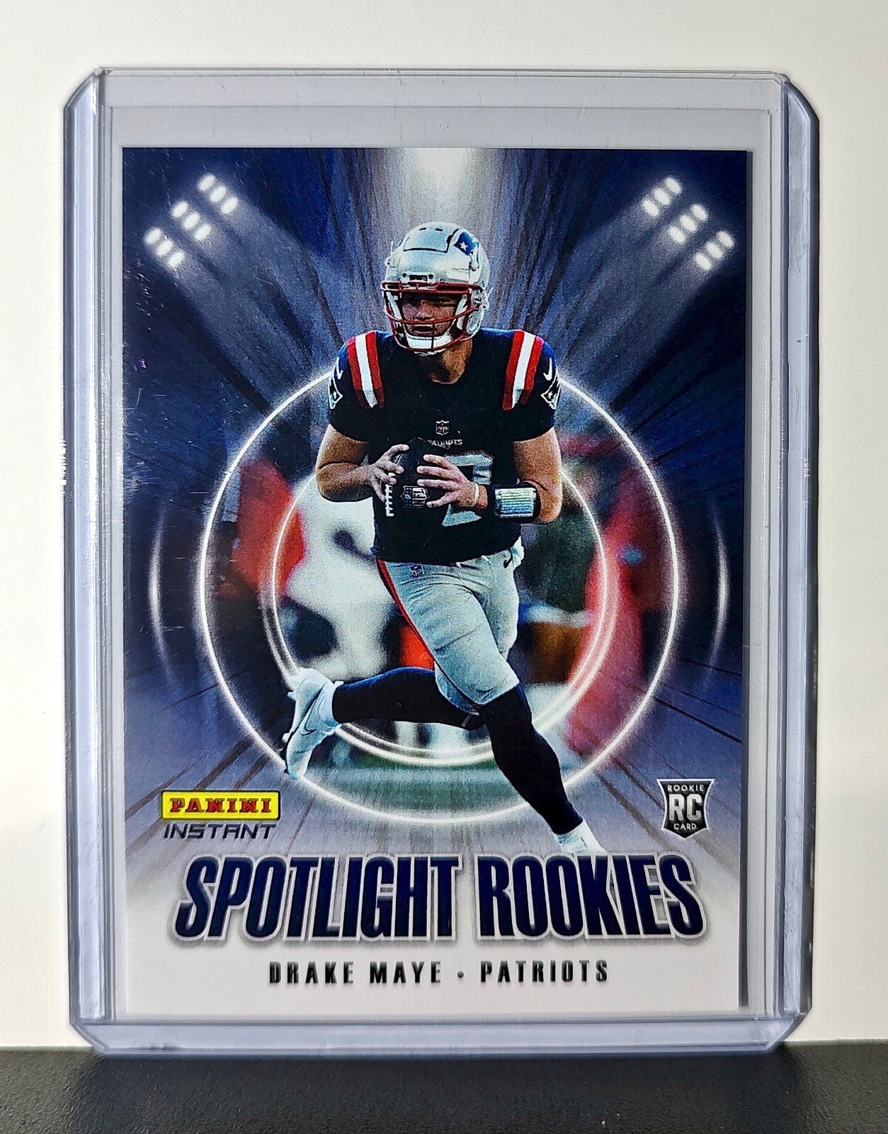 Drake Maye Rookie 2024 Panini Spotlight Rookies NFL #4 Card Patriots 1 of 1426