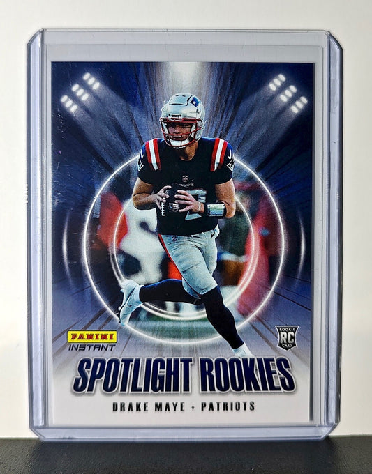 Drake Maye Rookie 2024 Panini Spotlight Rookies NFL #4 Card Patriots 1 of 1426