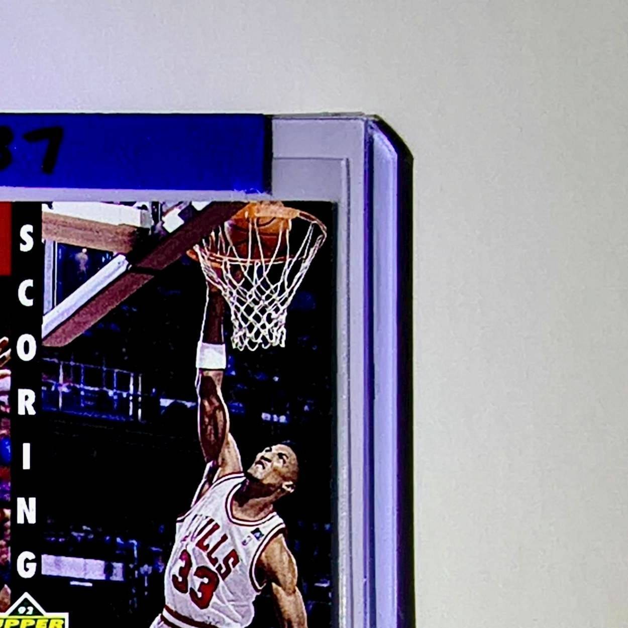 Michael Jordan Scottie Pippen 1992-93 Upper Deck Scoring Threats #62 Card Bulls