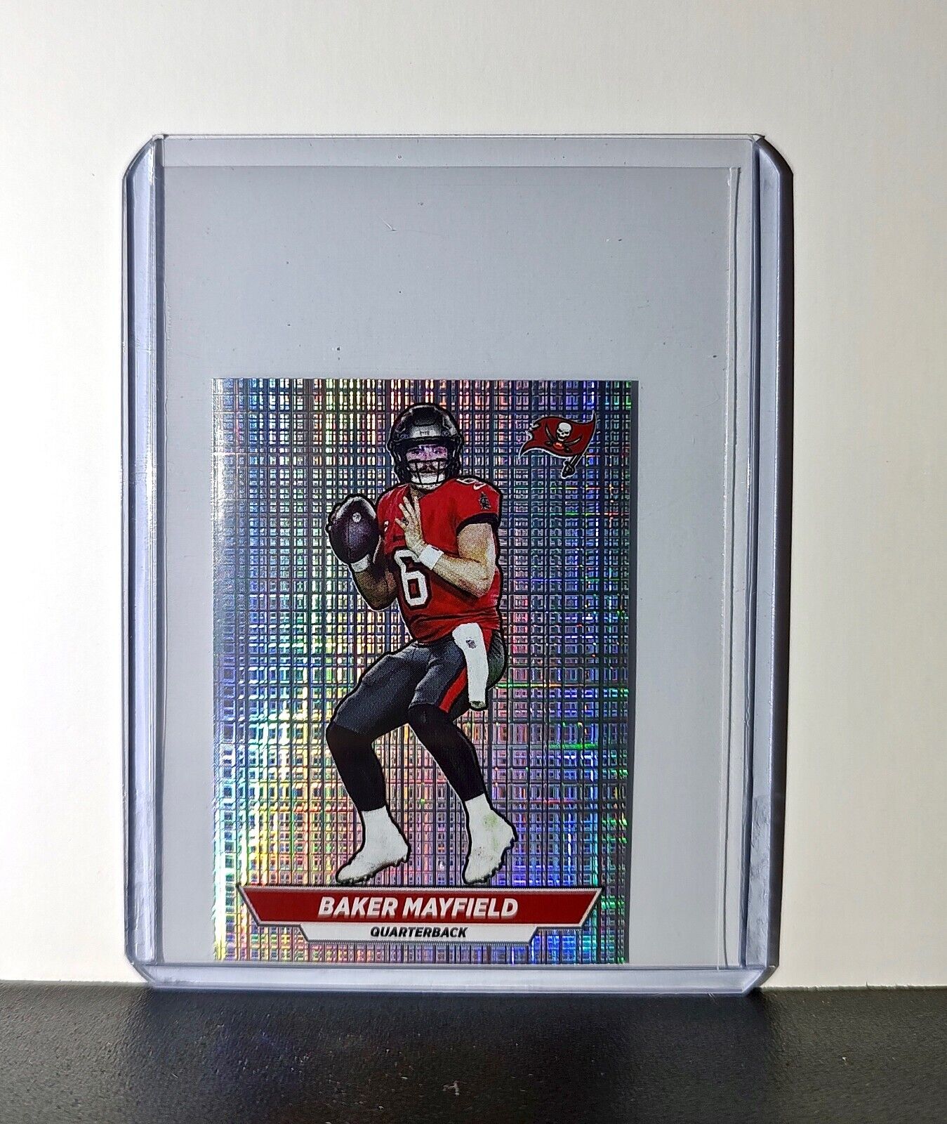 Baker Mayfield 2024 Panini NFL Sticker #484 Foil Tampa Bay Buccaneers
