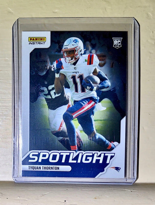 Tyquan Thornton 2022 NFL Panini #17 Spotlight Rookie Football Card 1/603