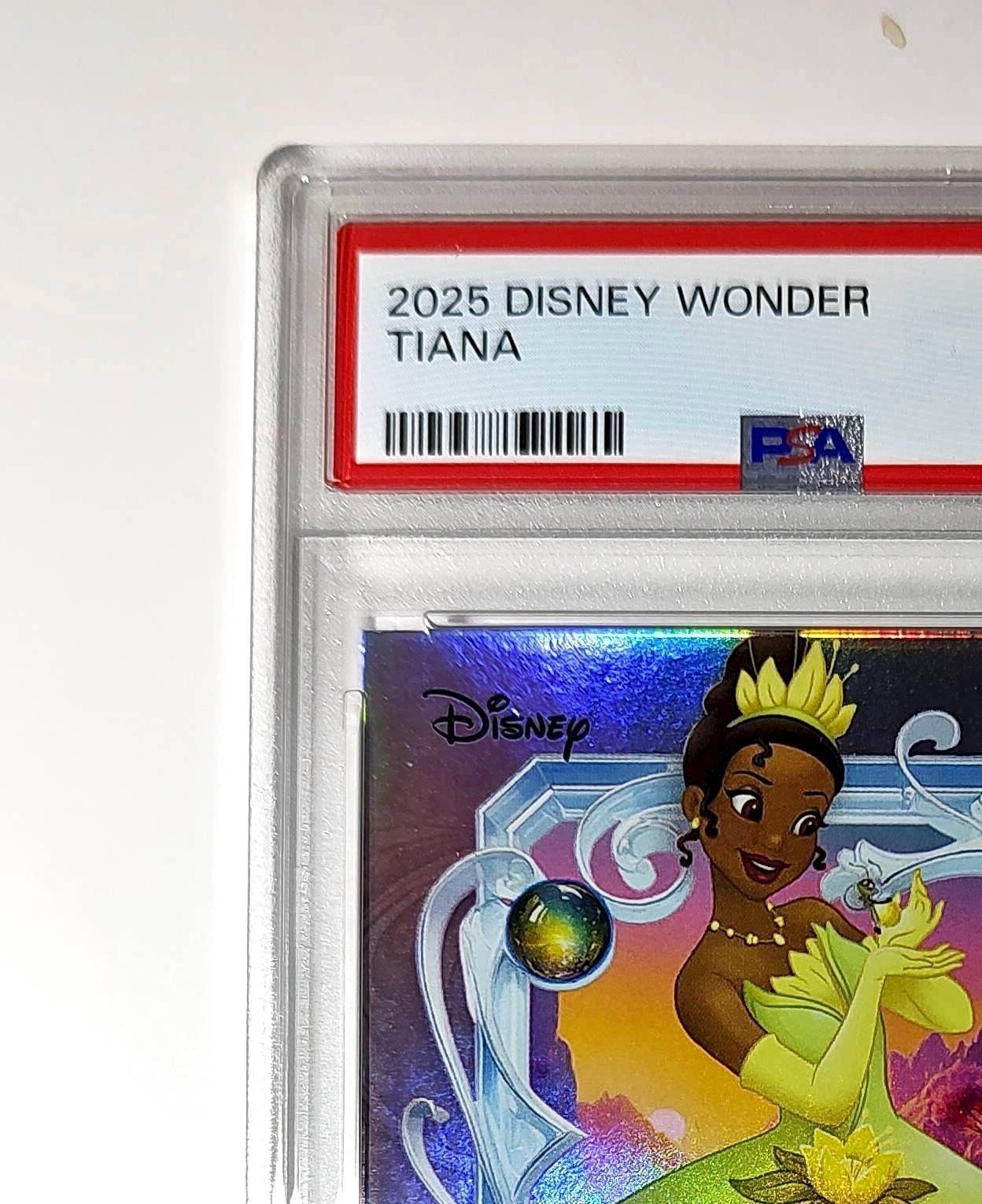 Tiana 2025 Topps Disney Cartoon Princess #159 Card PSA 9