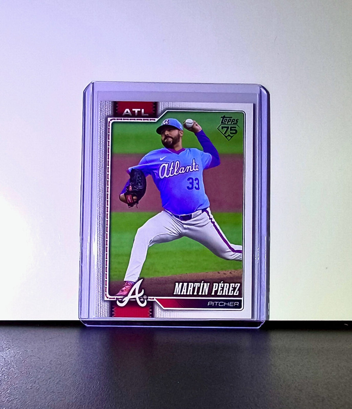 Martín Pérez 2026 Topps Update MLB #US163 Card Atlanta Braves