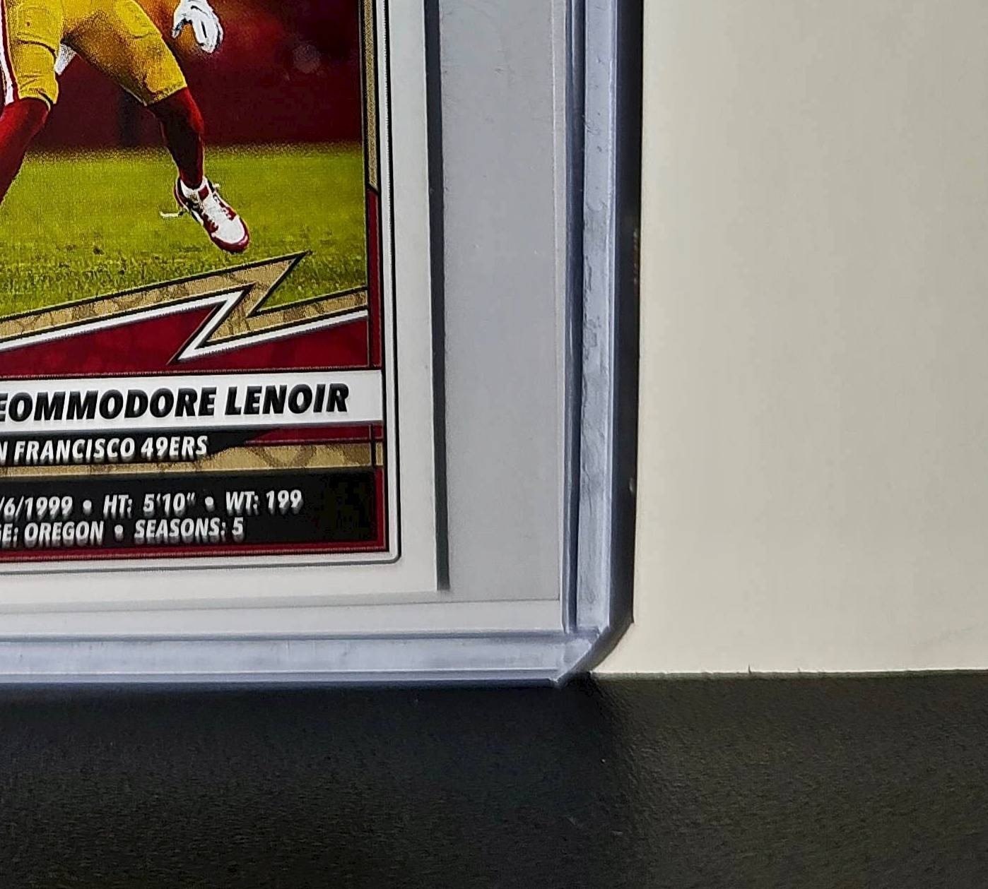 Deommodore Lenoir 2025 Panini NFL #529 Sticker 49ers