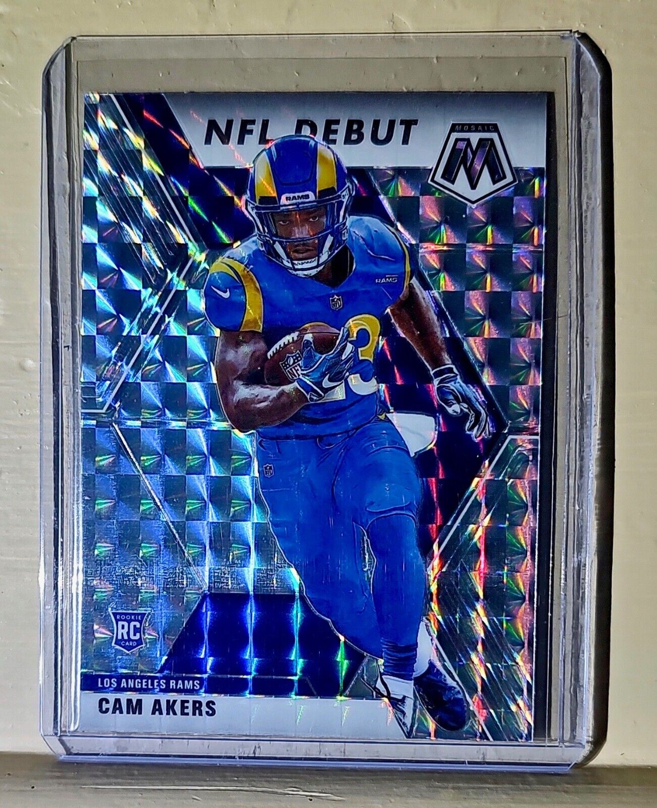 Cam Akers 2020 Panini Prizm NFL #277 Rookie Football Card Los Angeles Rams