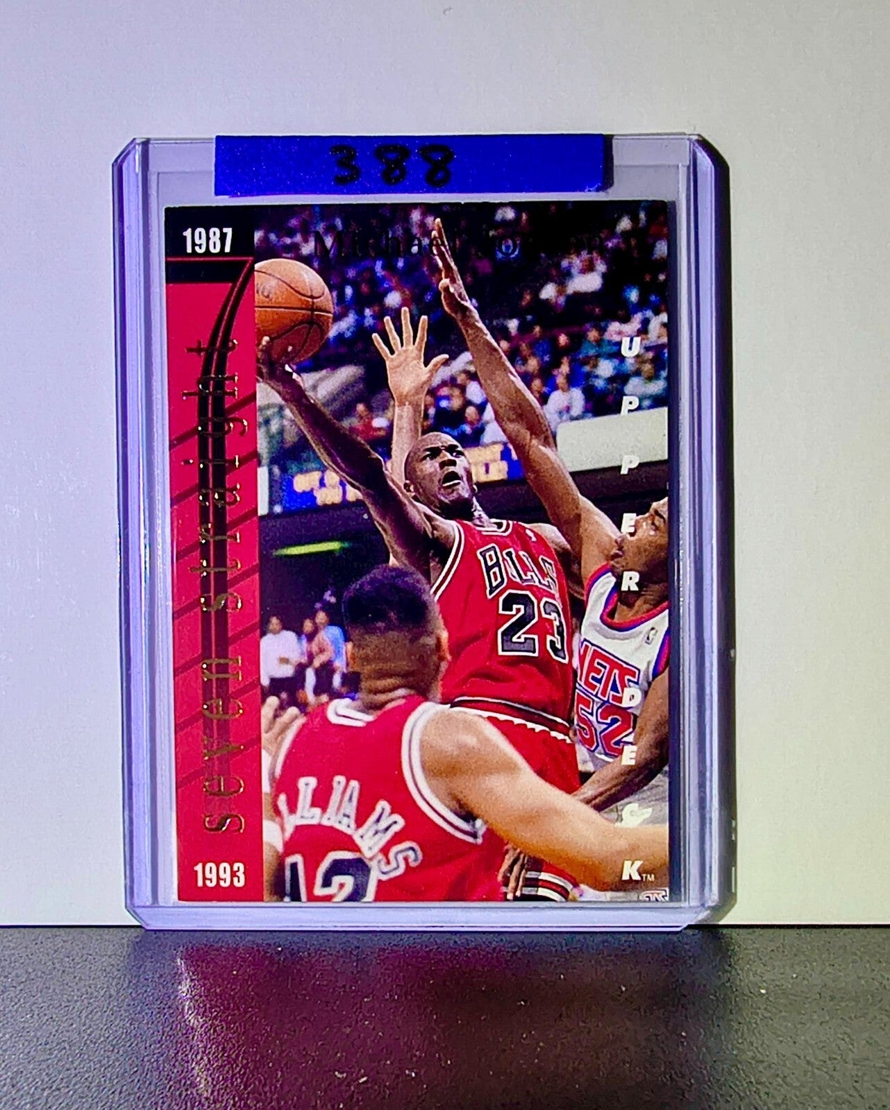 Michael Jordan Wilt Chamberlain 1993-94 Upper Deck Seven Straight #SP3 Card