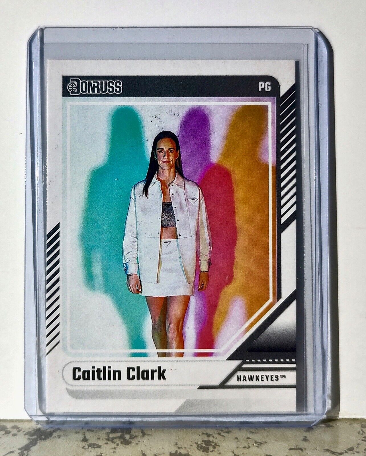 2024 Caitlin Clark Panini Donruss #1 Basketball Card Iowa Hawkeyes