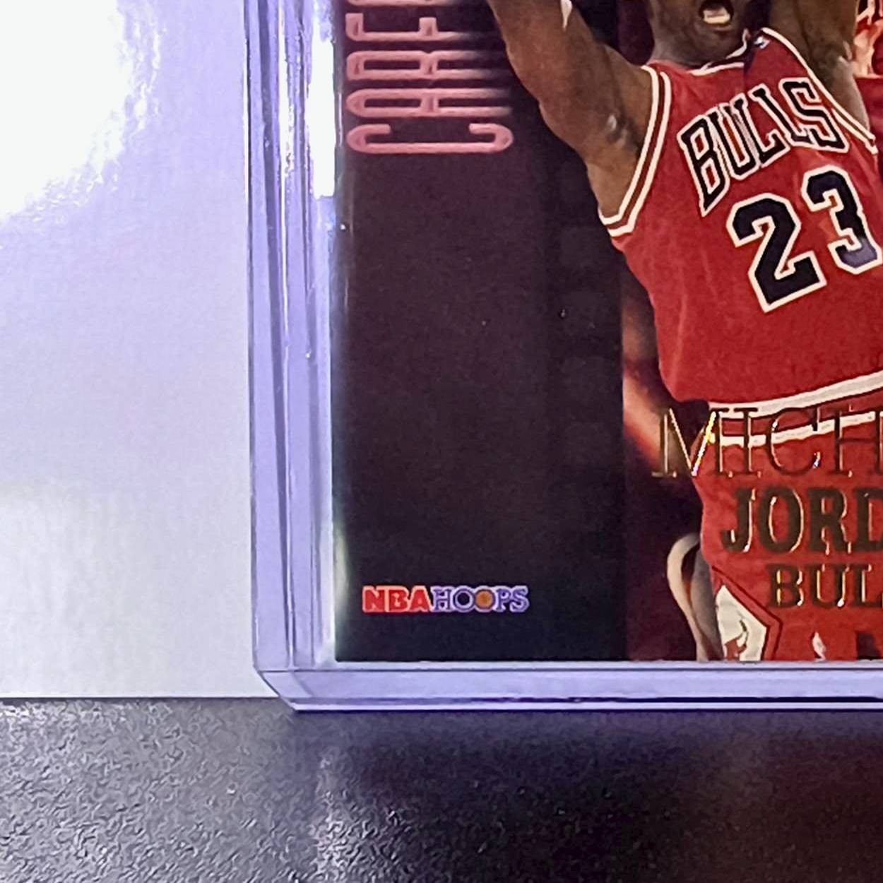Michael Jordan 1996-97 Hoops Career Best Game #335 Basketball Card Chicago Bulls