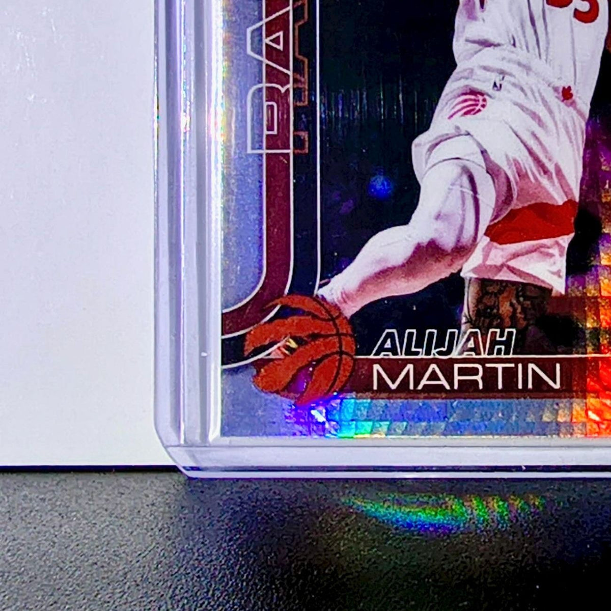 Alijah Martin Rookie 2025-26 NBA Topps Chrome Update Basketball Refractor #190