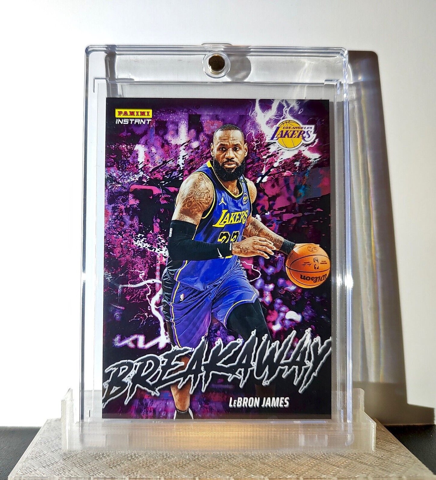 2024-25 Panini Instant NBA Breakaway Complete 18 Card Set in magnet cases 1/1355