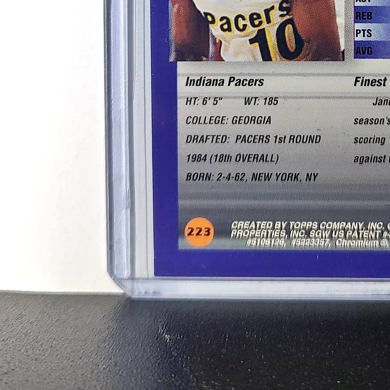 Vern Fleming 1994-95 Topps Finest #223 Basketball Card