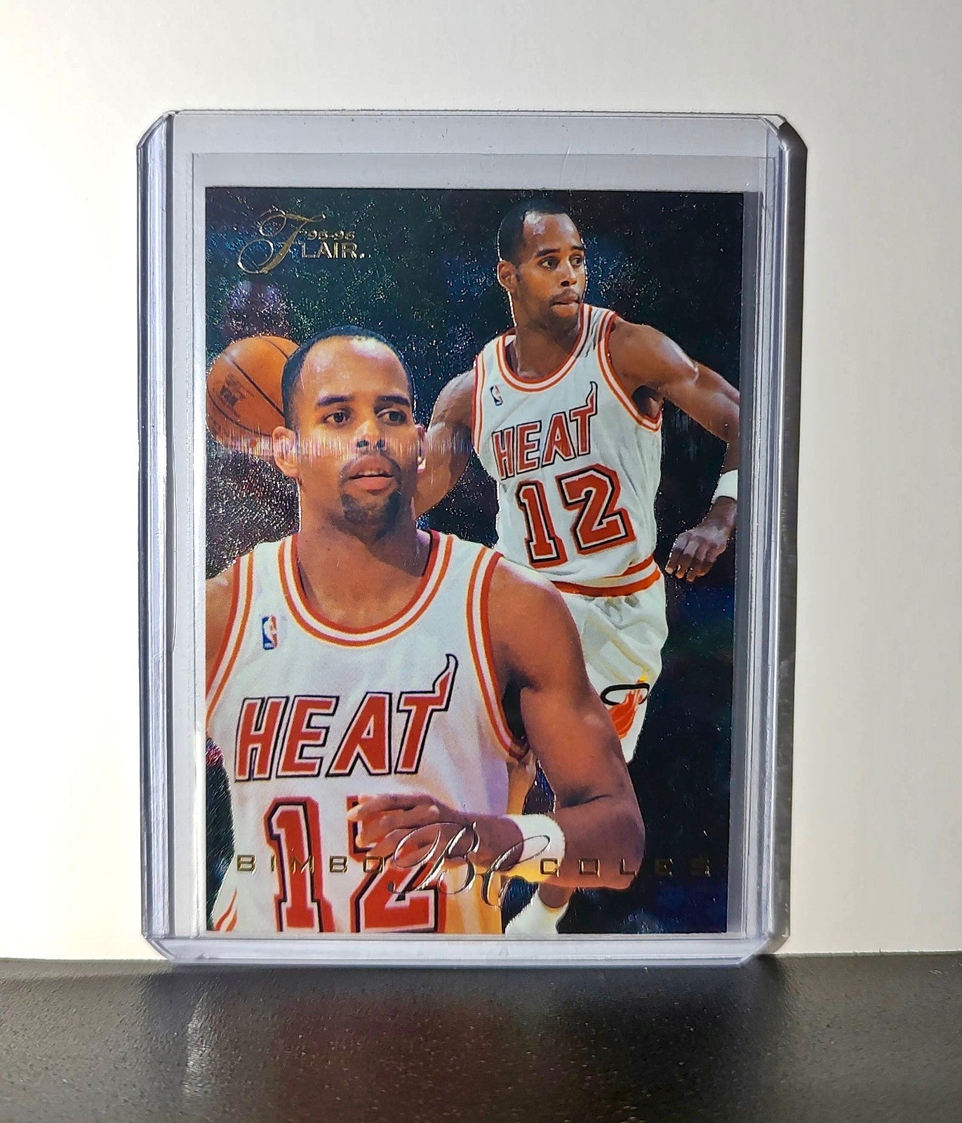 Bimbo Coles 1995-96 Flair NBA #69 Card Miami Heat