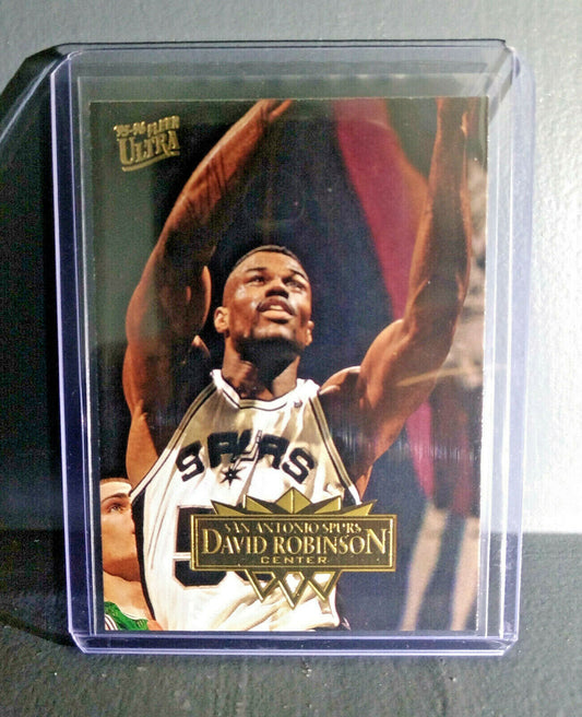 1995-96 David Robinson Fleer Ultra #167 Basketball Card