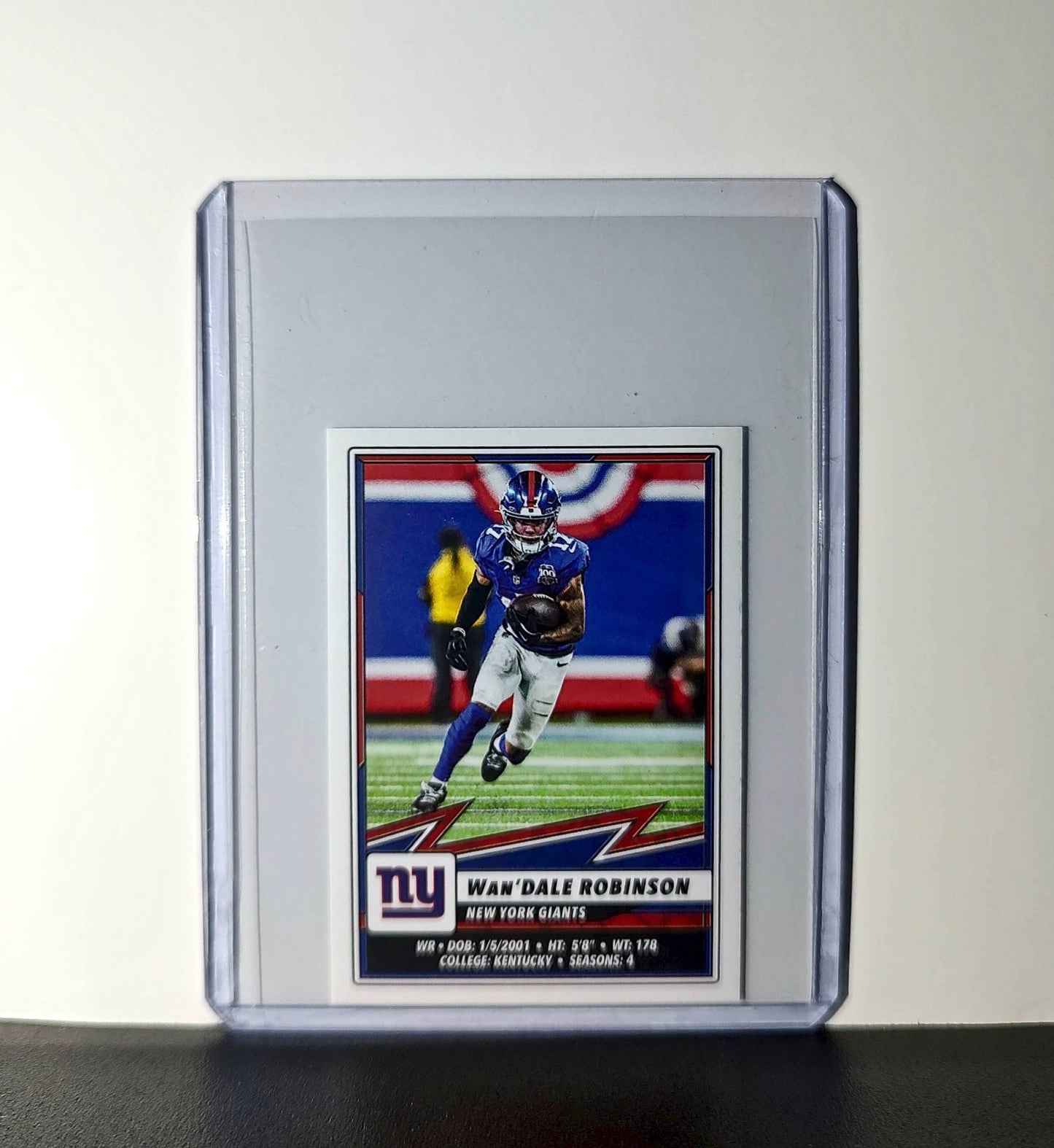 Wan'Dale Robinson 2025 Panini NFL #316 Sticker New York Giants