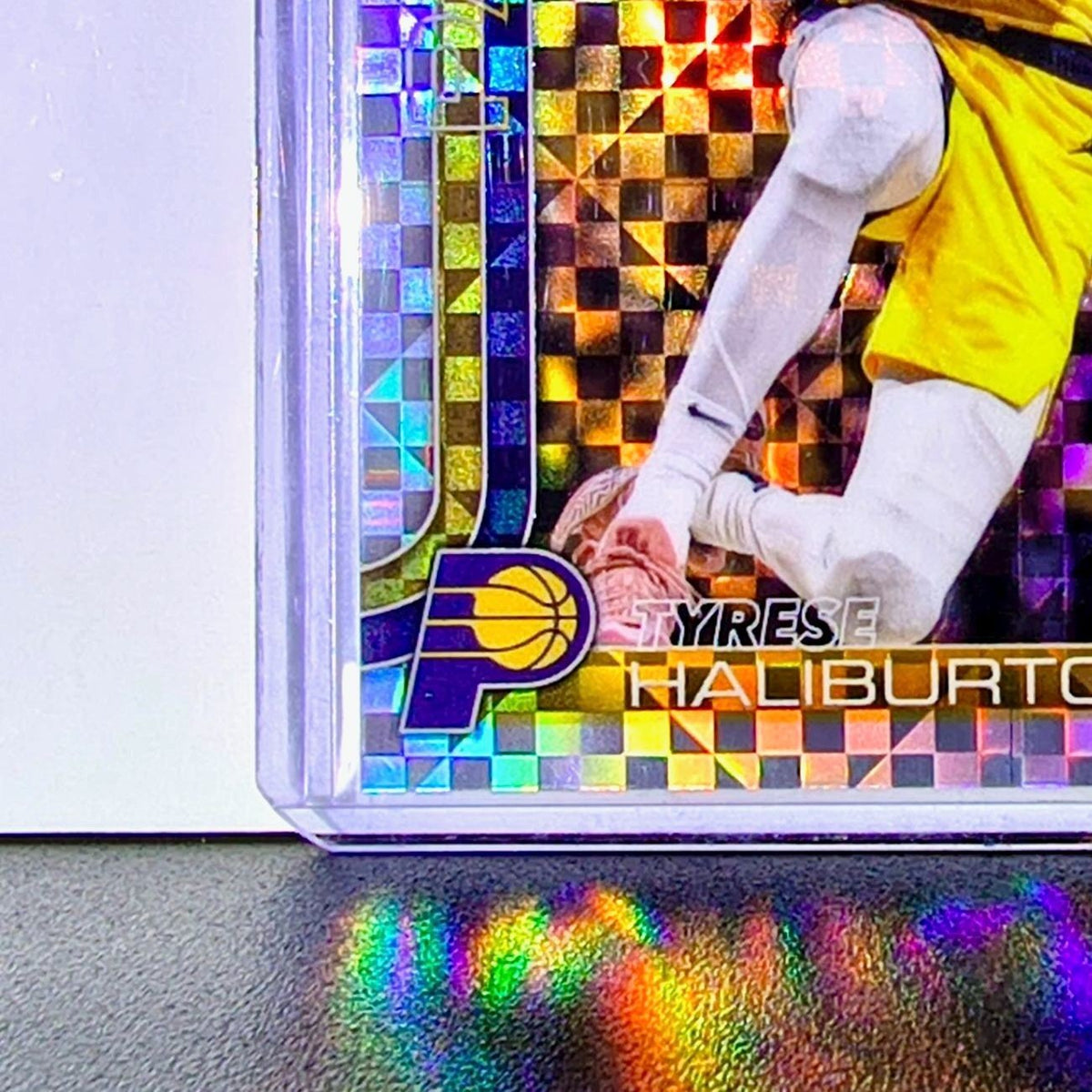 Tyrese Haliburton 2025-26 NBA Topps Chrome Update X-Fractor #18 Card Pacers