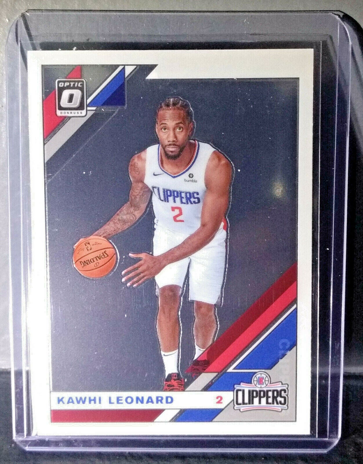 Kawhi Leonard 2019-20 Panini Donruss Optic #30 Basketball Card