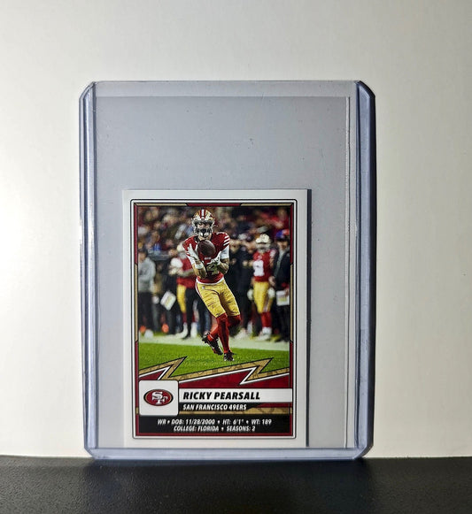 Ricky Pearsall 2025 Panini NFL #524 Sticker San Francisco 49ers