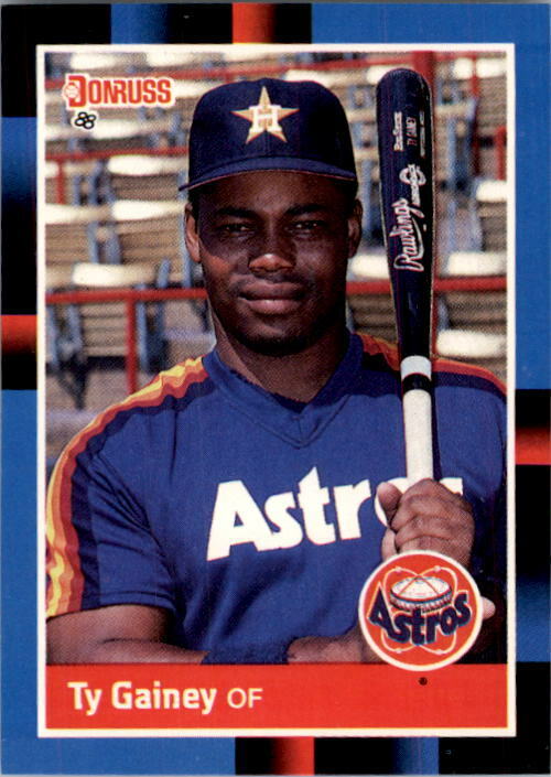 1988 Ty Gainey Donruss Baseball Card #578