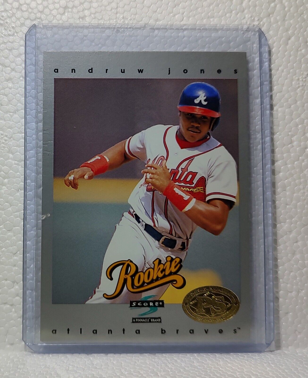 Andrew Jones 1996 Score MLB #310 Rookie Baseball Card Atlanta Braves