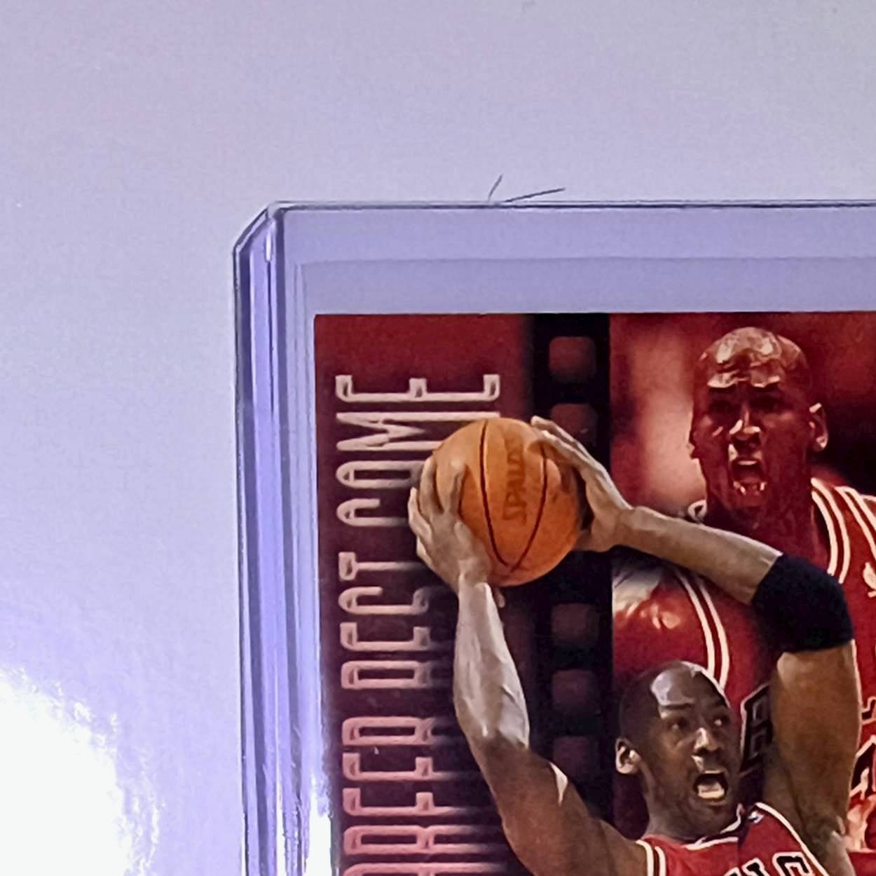 Michael Jordan 1996-97 Hoops Career Best Game #335 Basketball Card Chicago Bulls