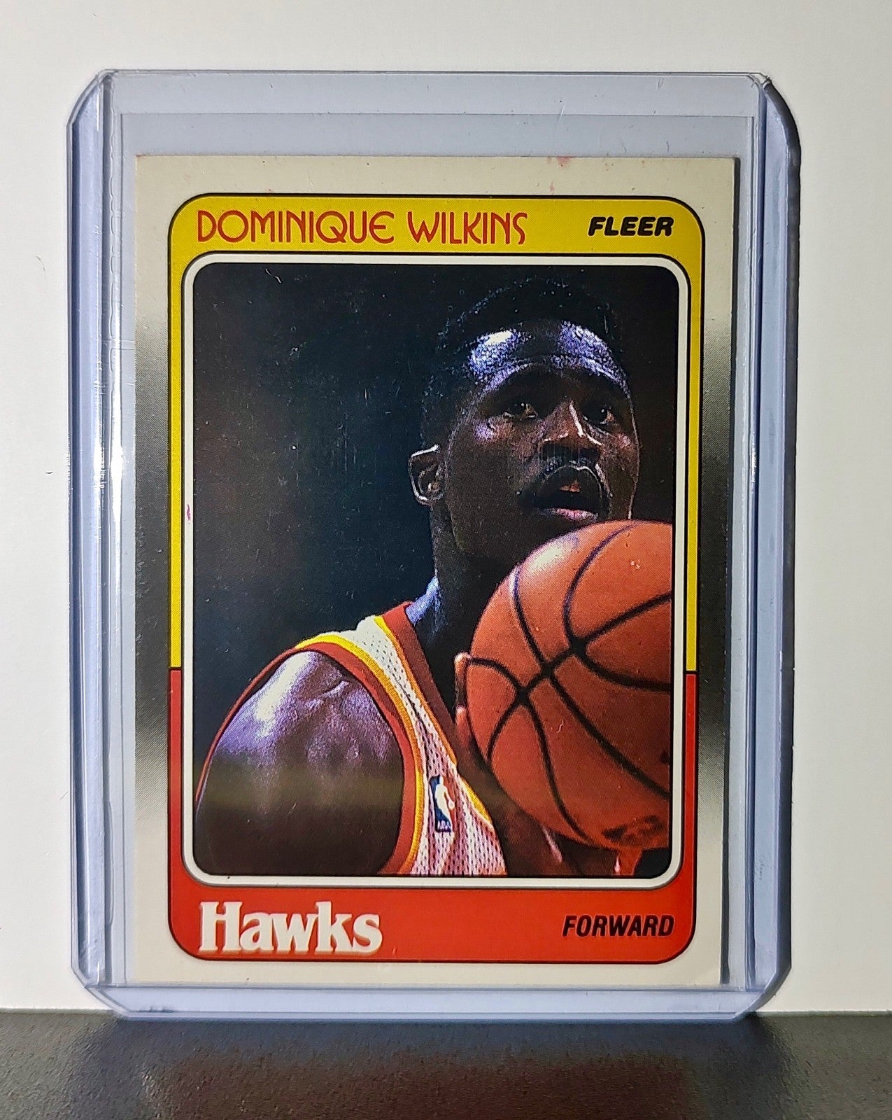 Dominique Wilkins 1988 Fleer NBA #5 Card Atlanta Hawks