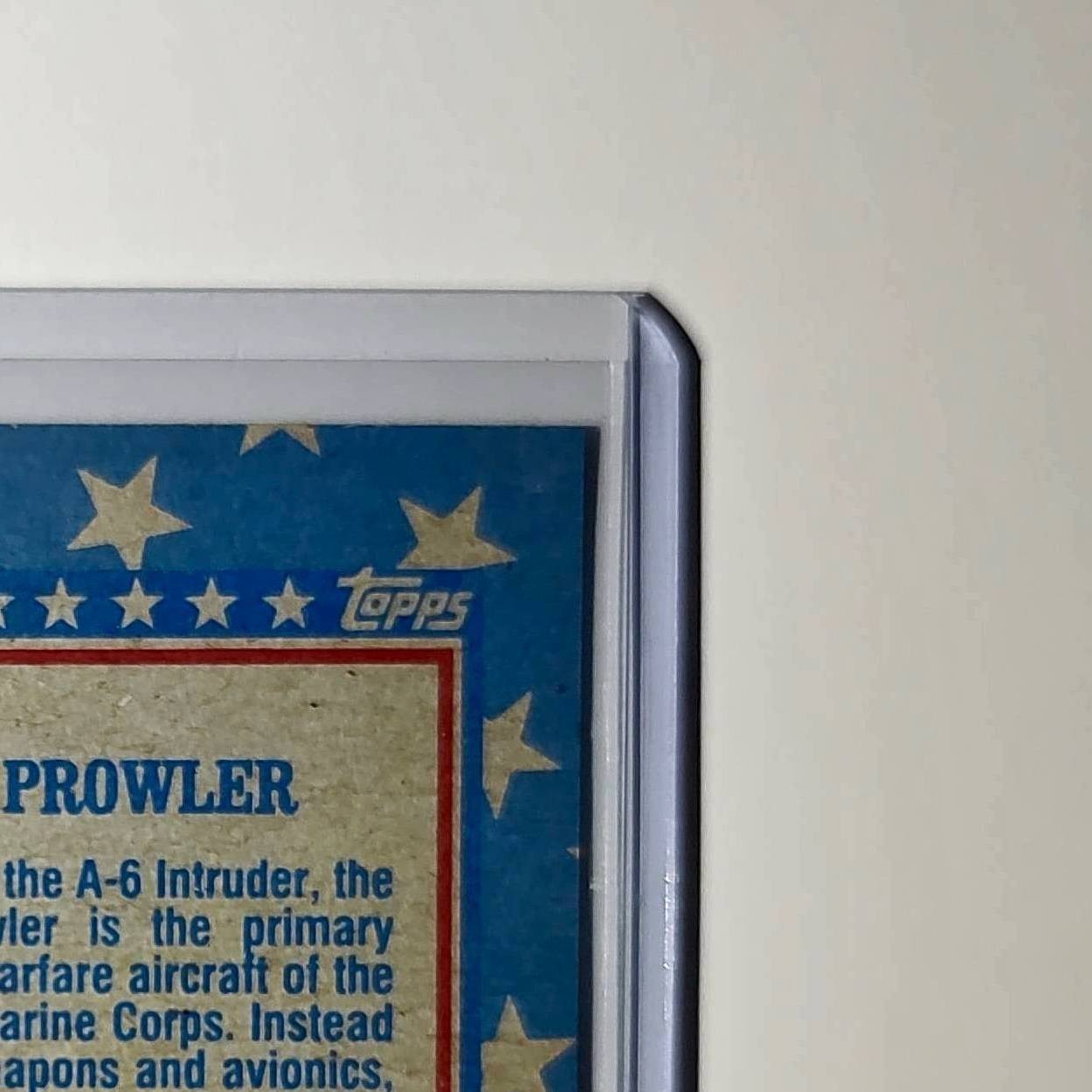 Prowler – The EA-6B 1991 Topps Desert Storm #137 Card