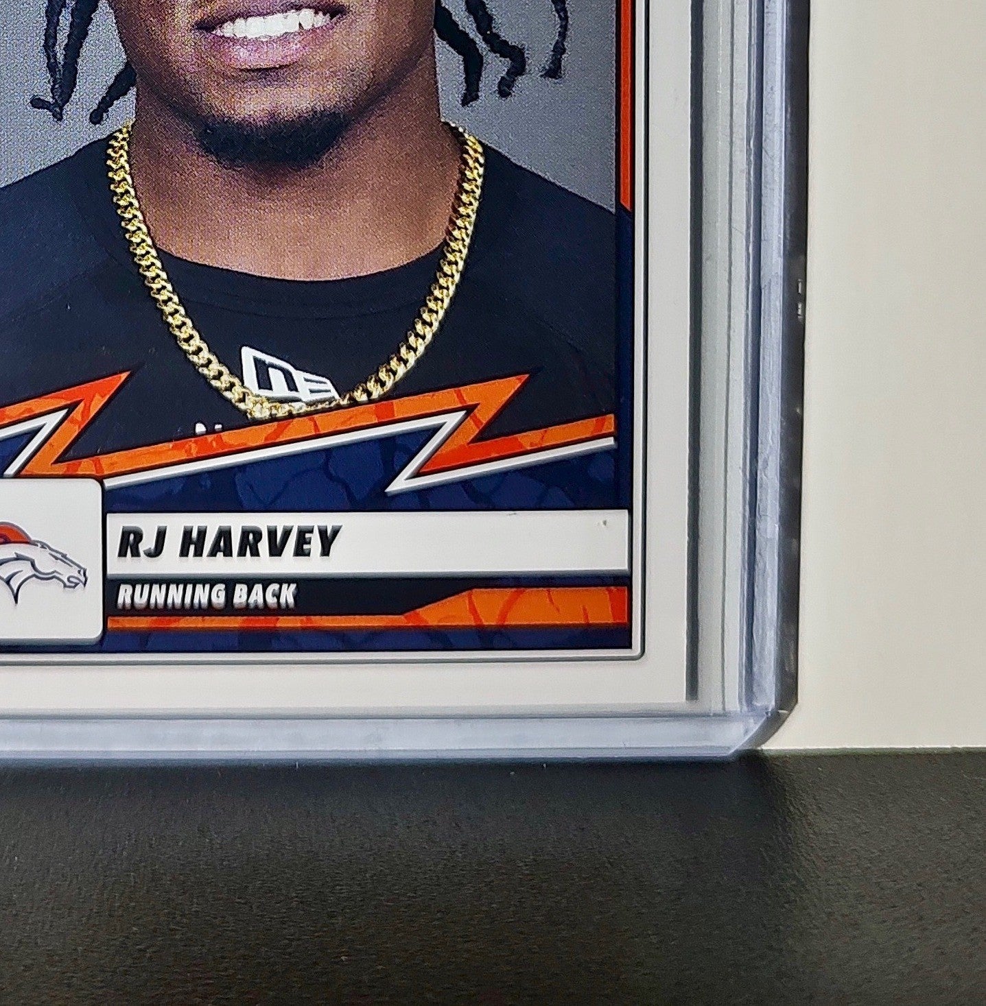 RJ Harvey Rookie 2025 Panini NFL #89 Sticker Card Denver Broncos