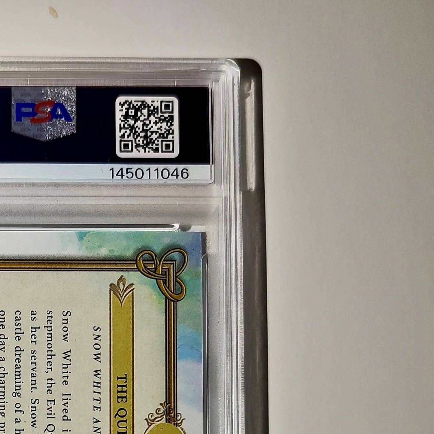 The Queen's Castle 2025 Topps Disney #C-1 Card PSA 9 MT