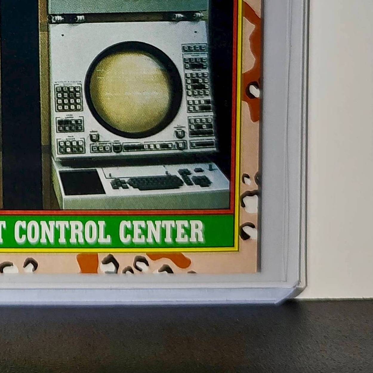 Patriot Control Center 1991 Topps Desert Storm #66 Card