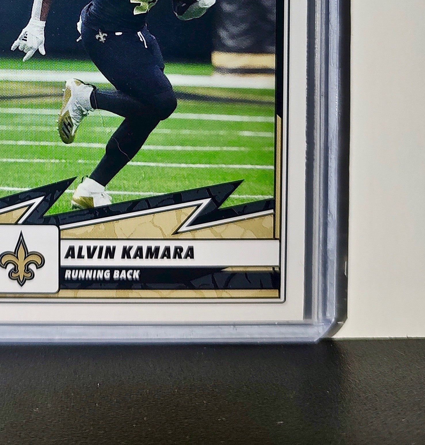 Alvin Kamara 2025 Panini NFL #11 Sticker Card New Orleans Saints