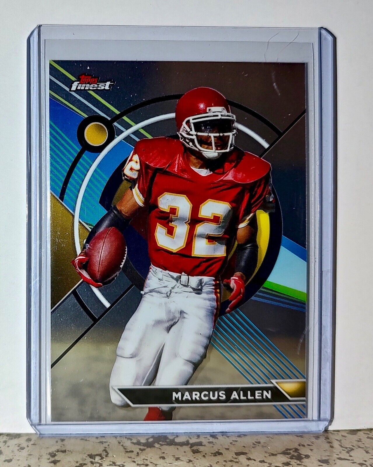 Marcus Allen 2023 Topps Finest NFL #200 Football Card Kansas City Chiefs