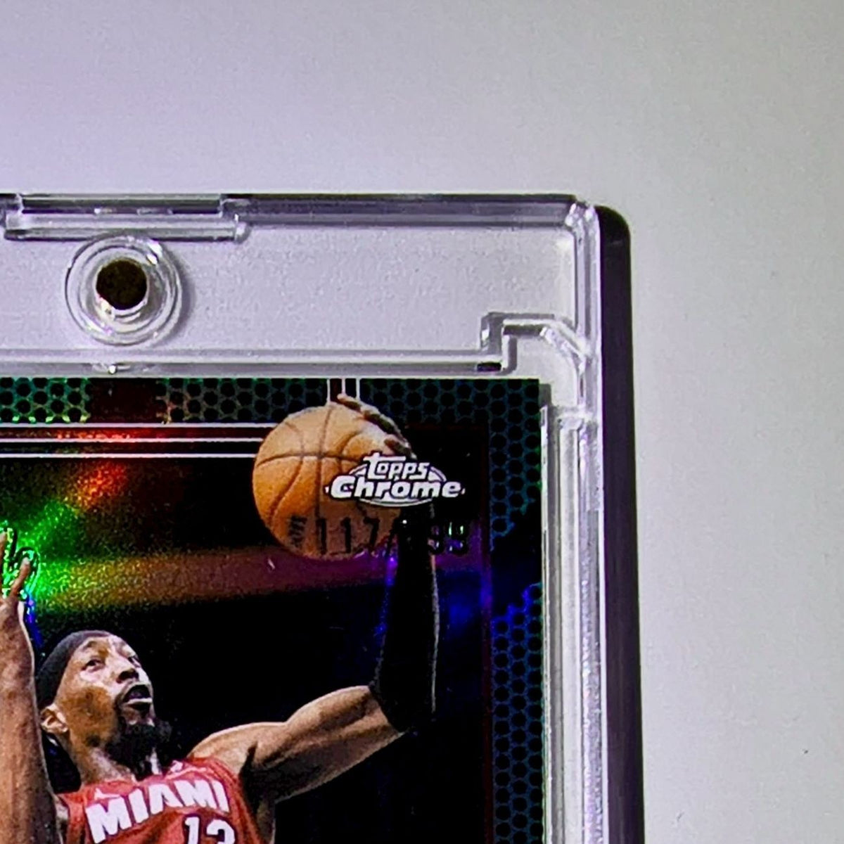Bam Adebayo 2025-26 NBA Topps Chrome Update #35 Aqua Refractor Card 117/199