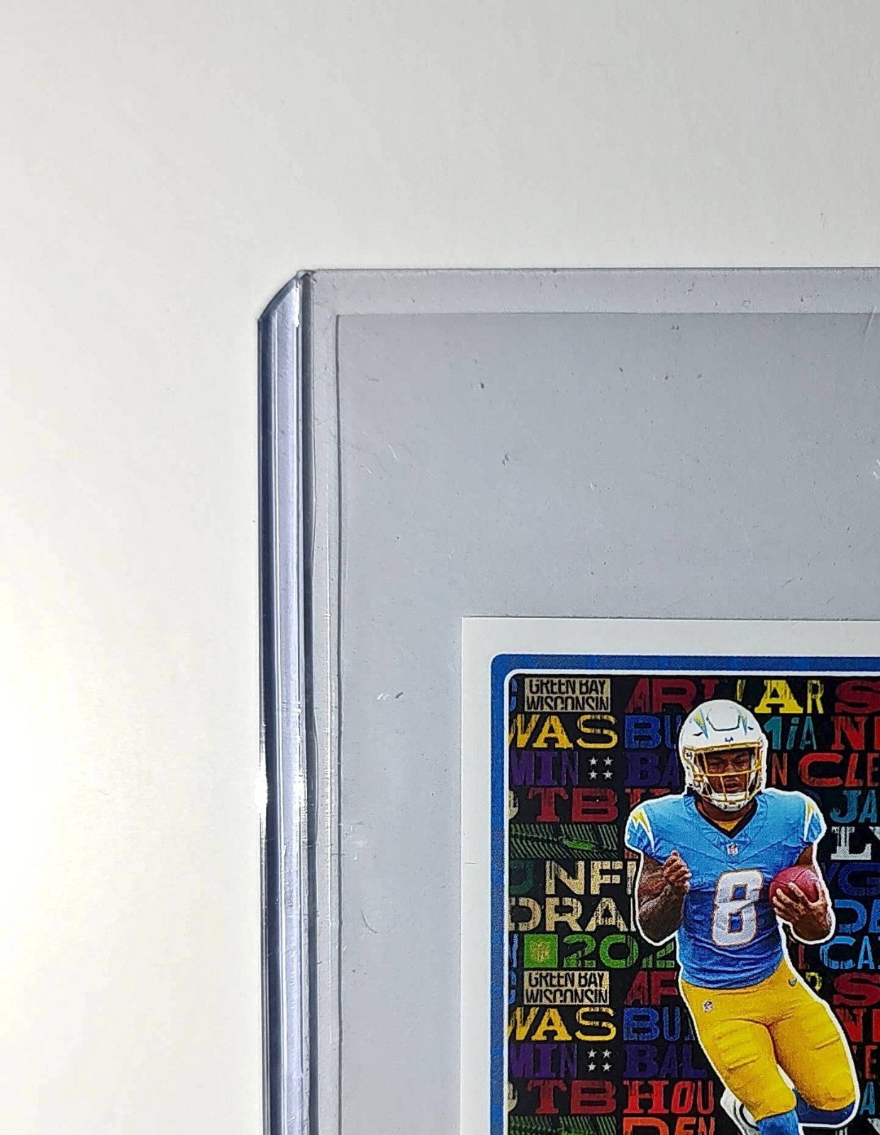 Omarion Hampton Rookie 2025 Panini NFL #557 Draft Sticker