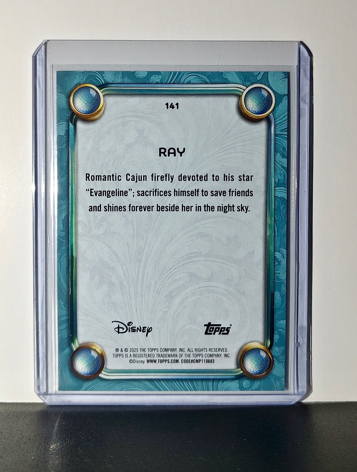 Ray 2025 Topps Disney Wonder #141 Diamond Card The Princess and the Frog