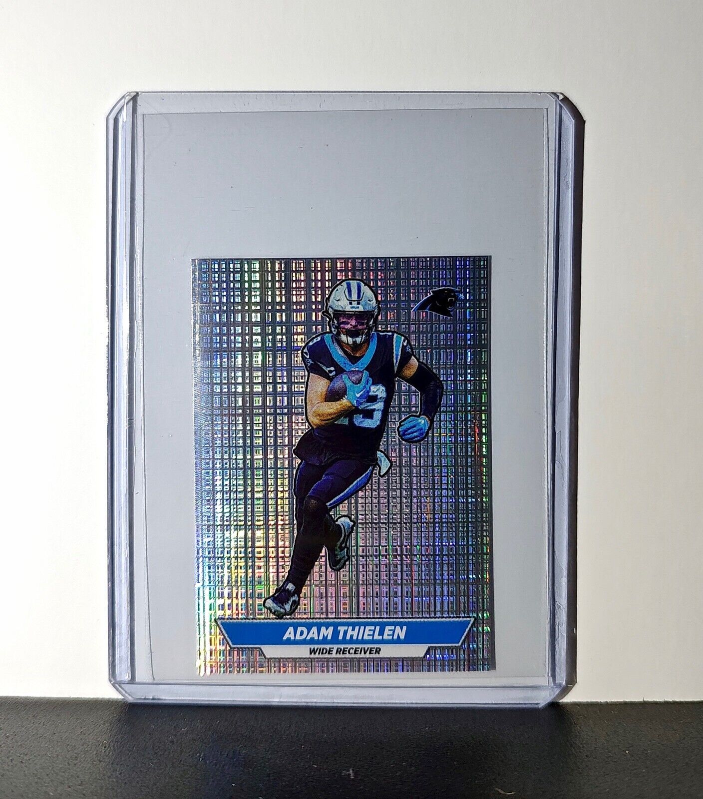 Adam Thielen 2024 Panini NFL Sticker #442 Foil Carolina Panthers