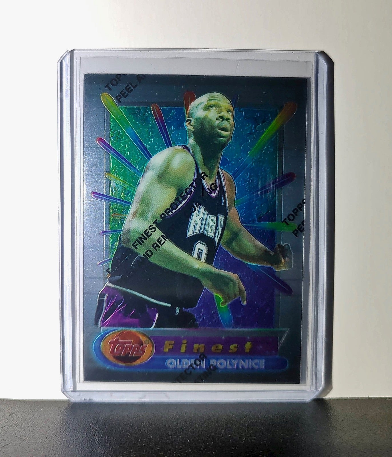 Olden Polynice 1994-95 Topps Finest #317 Basketball Card