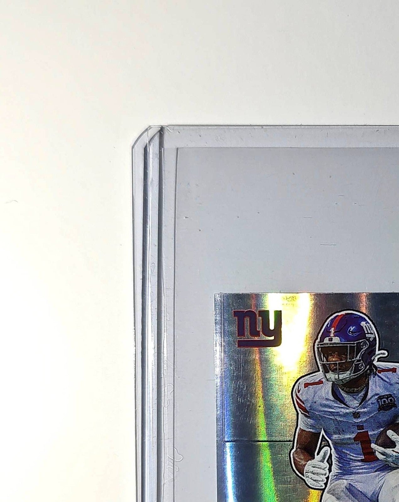 Malik Nabers 2025 Panini NFL #311 Foil Sticker New York Giants