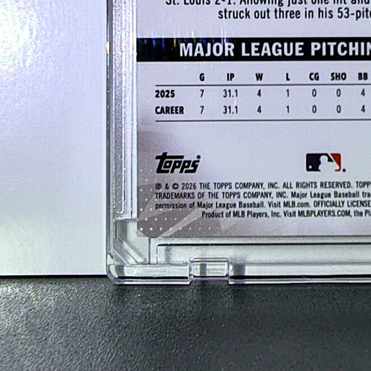 Bubba Chandler 2026 MLB Rookie Topps Finest #182 Uncommon Baseball Pirates