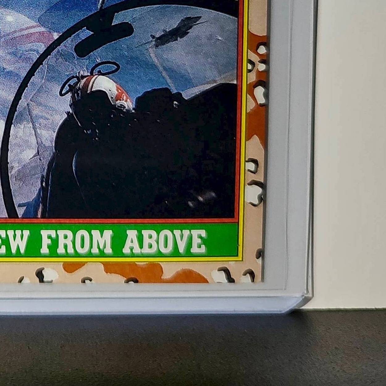 The View from Above 1991 Topps Desert Storm #81 Card