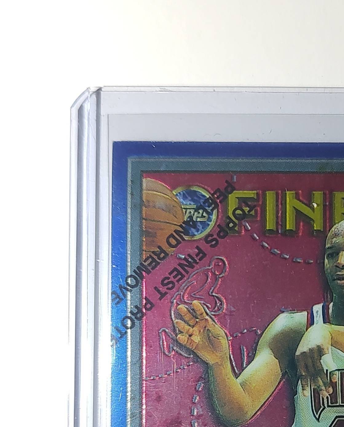 Derrick Coleman 1995-96 Topps Finest NBA #240 Card 76ers