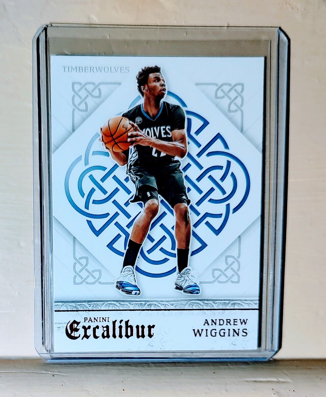 Andrew Wiggins 2015-16 Panini Excalibur Basketball NBA #42 Card