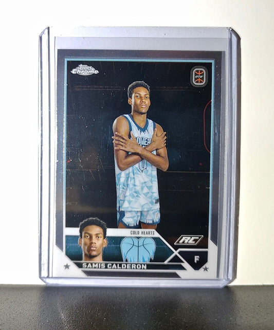 Samis Calderon Rookie Card 2023-24 Topps Chrome Overtime #15 Cold Hearts