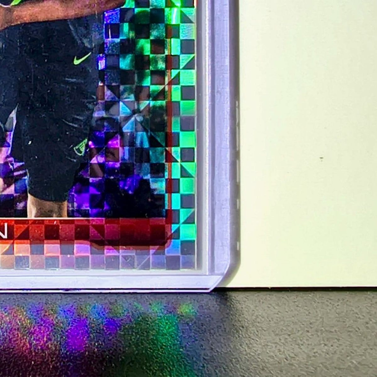Derik Queen Rookie 2025-26 NBA Topps Chrome Update X-Fractor #163 Card Pelicans